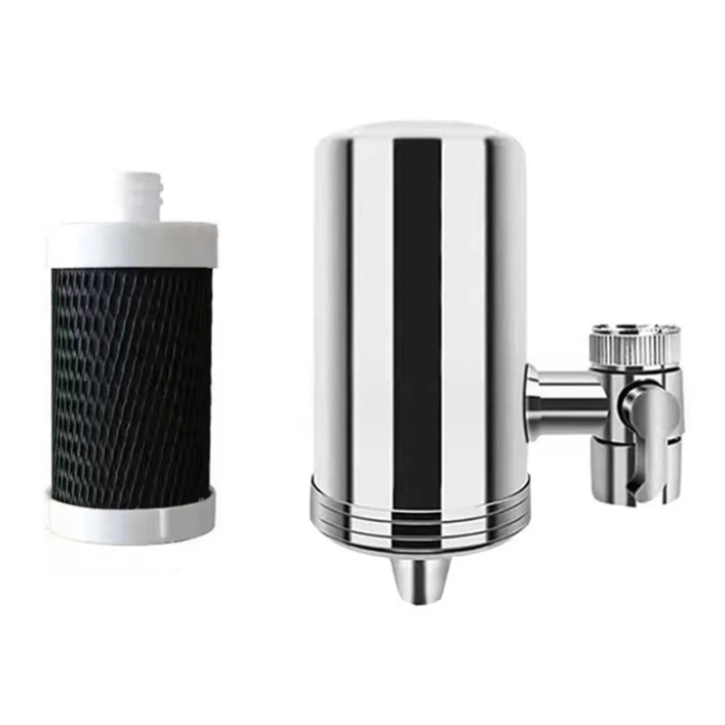 Stainless Steel Faucets Water Purifier Household Tap Water Direct Drinking Kitchen Water Filter Remove Water Pollutants Durable