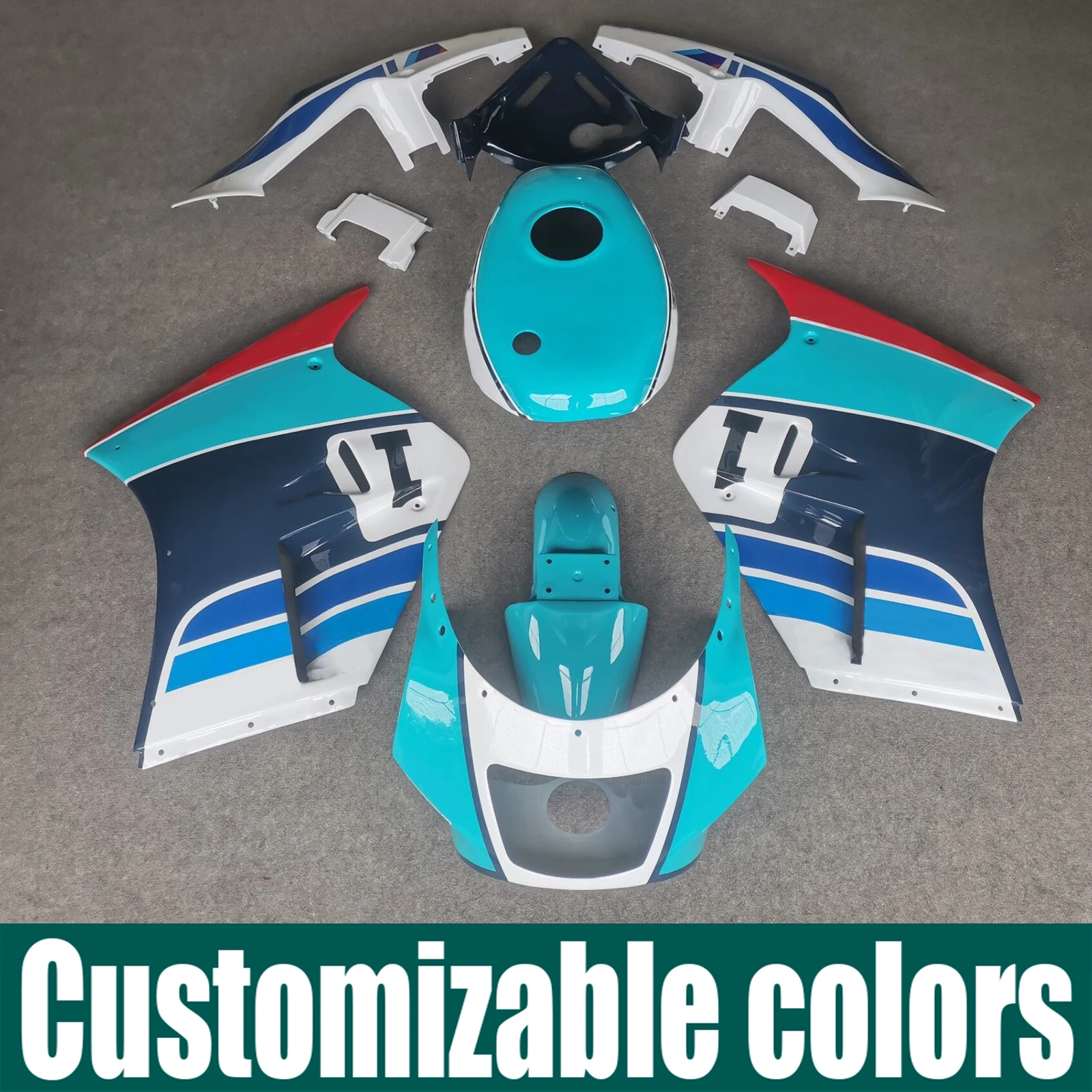 Подходит для Suzuki RGV250 VJ21 1988 - 1989 обтекатель для мотоцикла кузов Корона RGV 250 VJ 21 88 - 89 RGV21