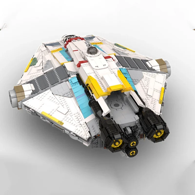4712PCS MOC Star Battle The Ghost Ultimate Playset Ship Spaceship Model Building Blocks Stacking Bricks Creative Toys Kid Gift