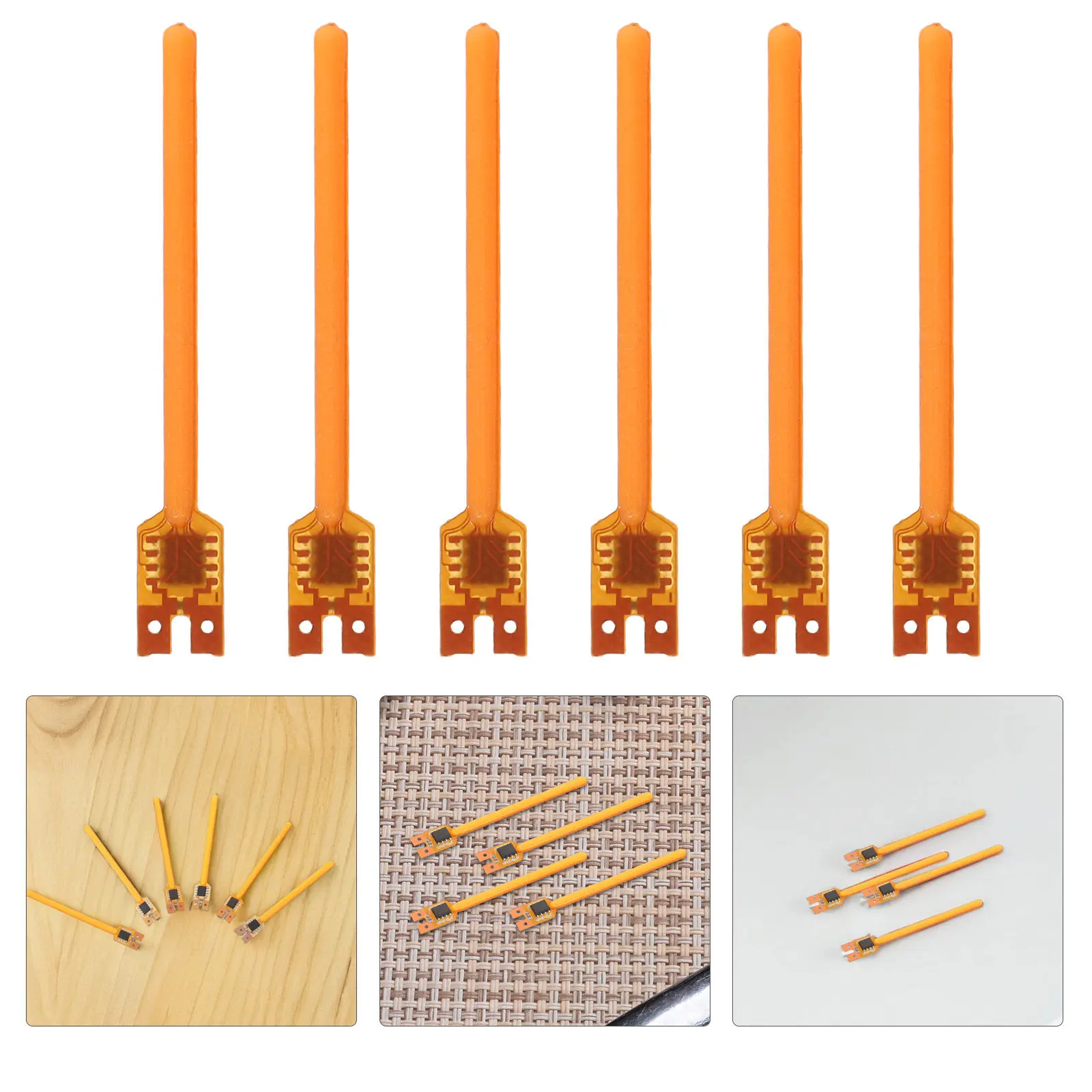 

6Pcs High Brightness LED Filament for String Lights Meteor Tube Replacement DIY Falling Rain Light Effect Indoor Outdoor Gazebo