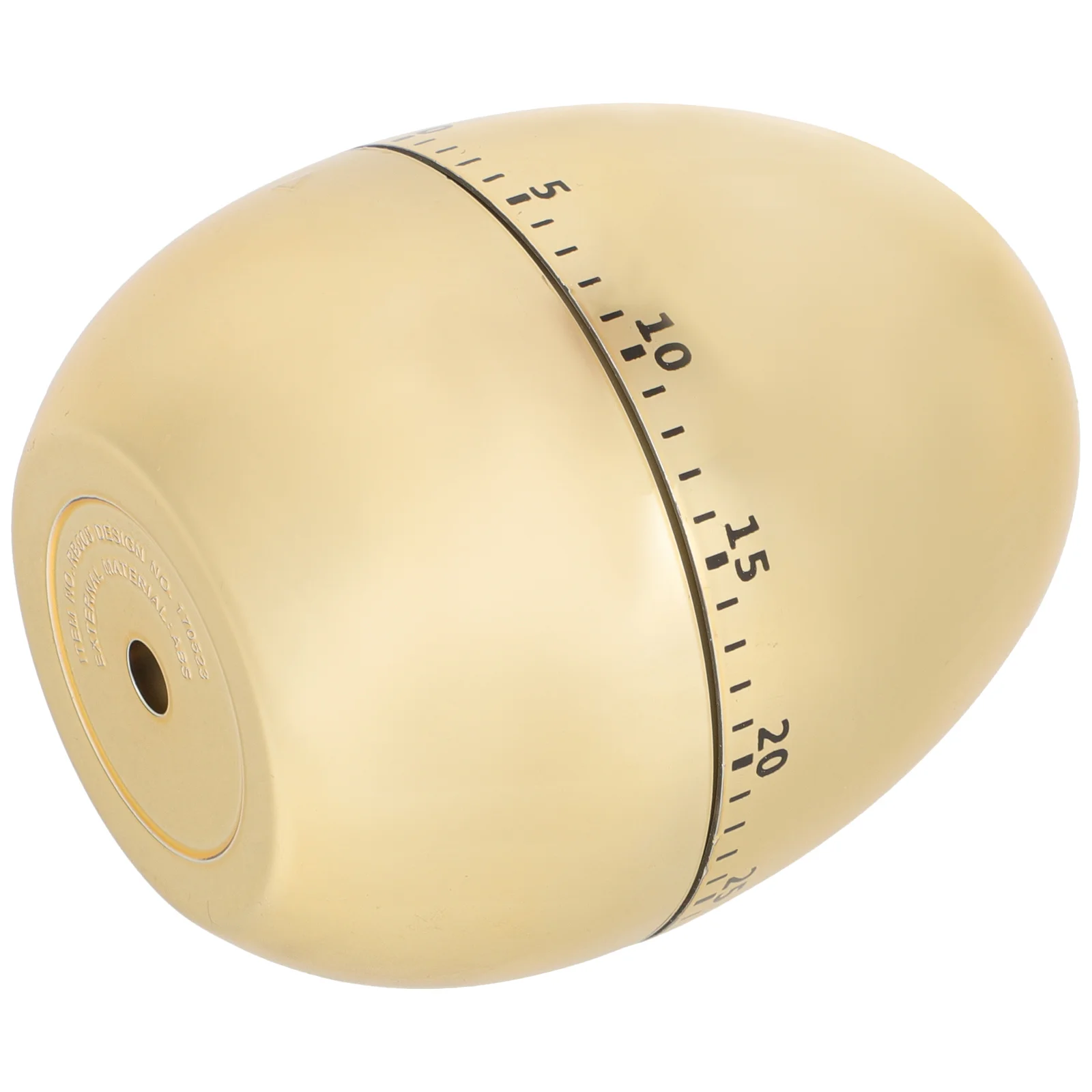 

Creative Egg Shape Timer Mechanical Kitchen Baking Cooking Time Reminder Tool Iron Material Countdown Device for Home