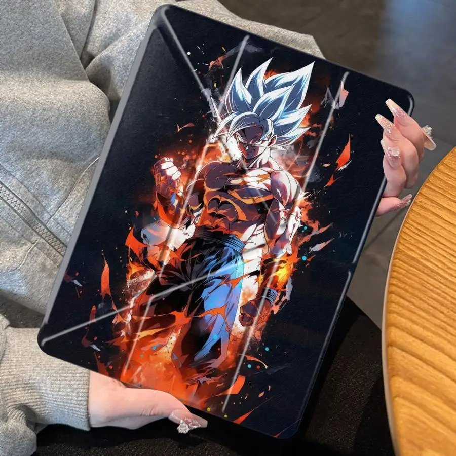 

Tablet Case For iPad Mini 6 7 Pro 11th 10th 9th 8th 7th 12.9inch Pro 2025 Air 4 5 M3 M2 1 2 M4 11inch Holder Cover Dragon Ball