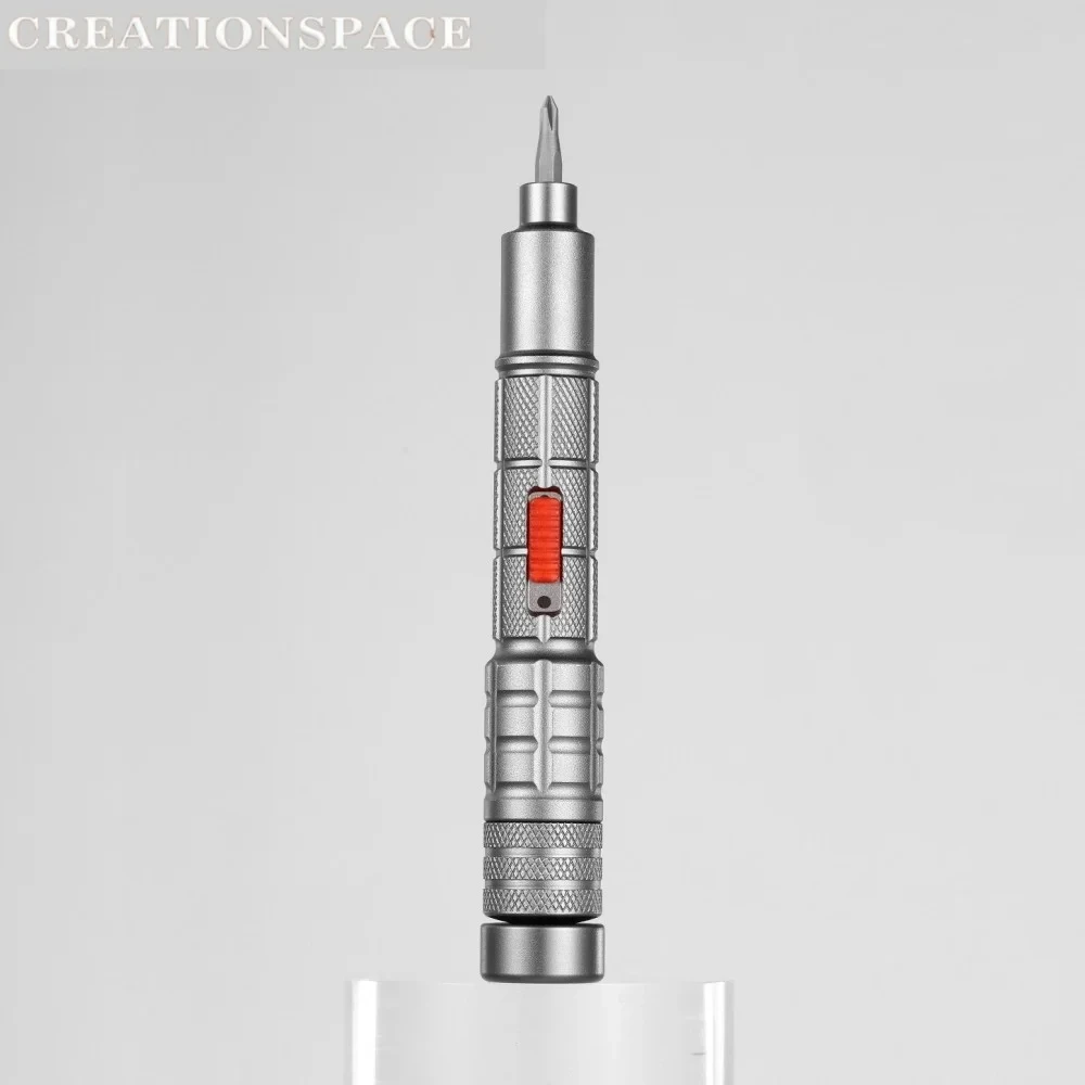 Imagem -04 - Creationspace-mini Elétrica Chave de Fenda Grupo Usb Recarregável Bateria de Lítio sem Fio Reparação Kit Ferramentas Cs0603a