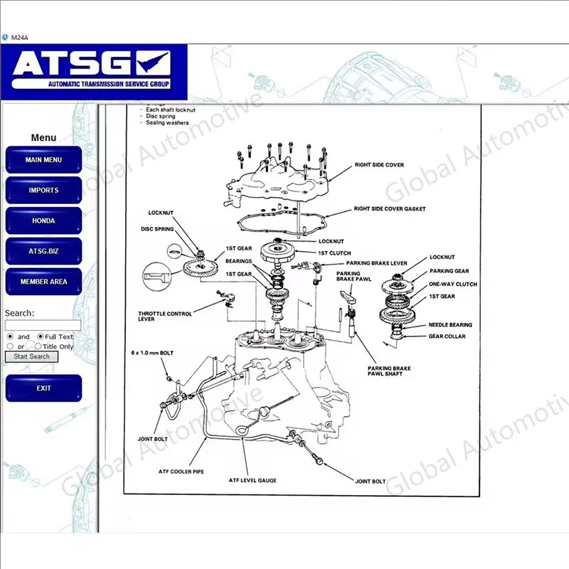 

Newest ATSG 2017 Auto Repair Software Automatic Transmissions Service Group Repair Information Atsg Manual Diagnosis Unit Failur