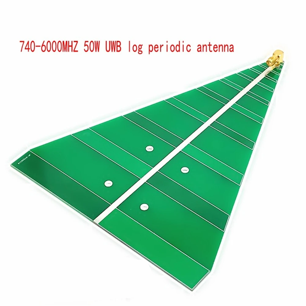 

NEW-UWB Log Periodic Antenna 740-6000MHz Ultra Wideband Logperiodic Antenna