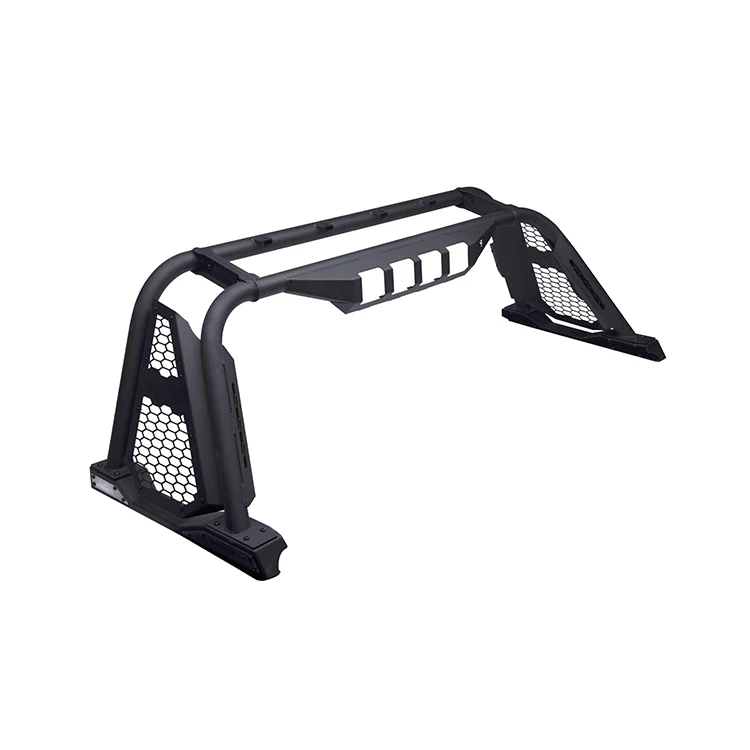 Black Powder Coating Pickup Offroad Truck Chase Racks Roll Bed Bar