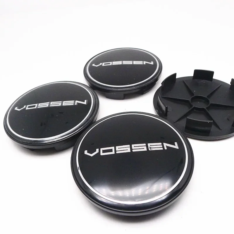 4pcs 68mm For VOSSEN Wheel Center Cap Hubs Car Styling Emblem Badge Logo Rims Cover 65mm Stickers Accessories