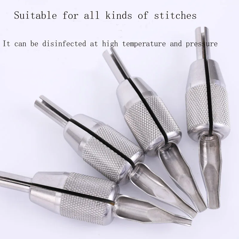 Hand polished tattoo large row needle one handle stainless steel jointed 7F9F11F13F19F23F25F