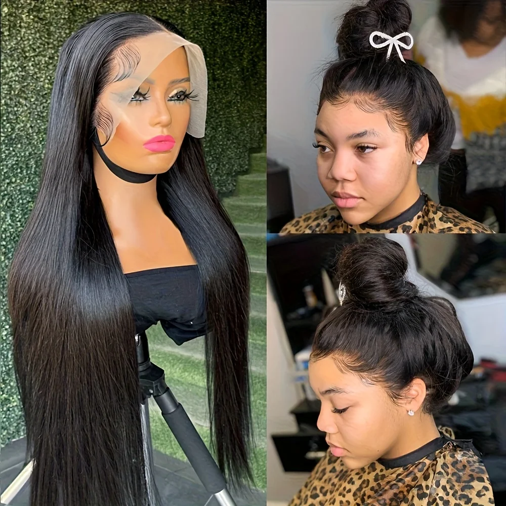 250% 30 40 بوصة العظام مستقيم الدانتيل شعر مستعار أمامي للنساء شعر الإنسان البرازيلي قبل قطعها 13x4 13x6 Hd الدانتيل الباروكة الأمامية الدانتيل