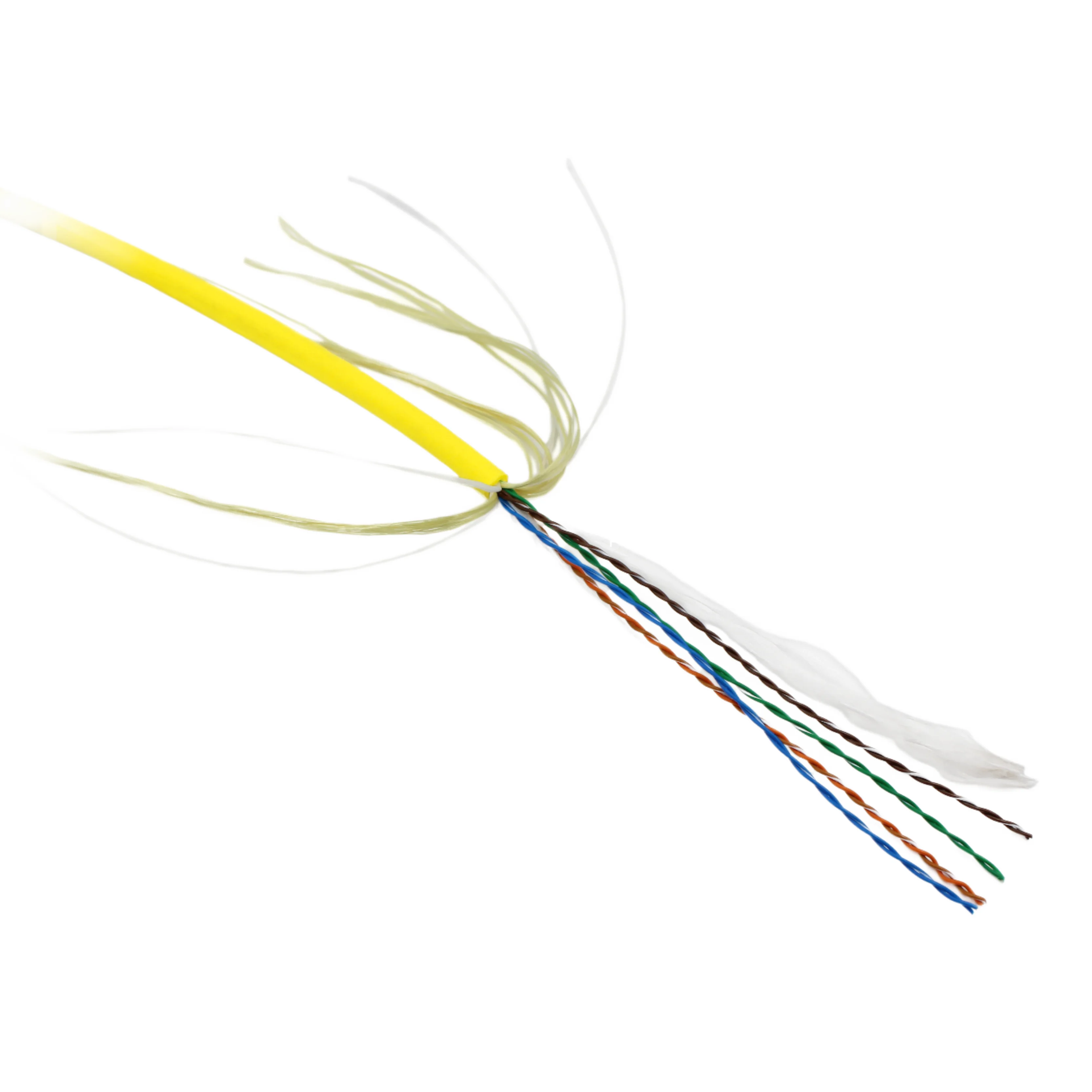 

Высококачественный медный 8-жильный кабель 4*2*24AWG для ROV, плавучий, для морских роботов, с многожильной изоляцией из полиэтилена