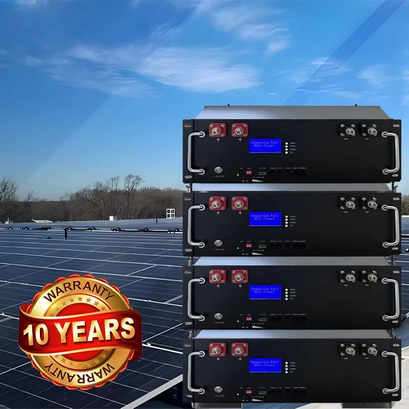 IP65 Grade Split Home Energy Solar System Storage 10kWh 51.2V 200Ah CAN Communication Smart Lithium Iron Phosphate Pack 12V BMS