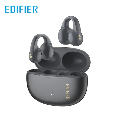 Edifier R1 Clip de oreja auriculares Bluetooth auriculares abiertos TWS auriculares inalámbricos verdaderos con micrófono llamada clara 28 horas de reproducción