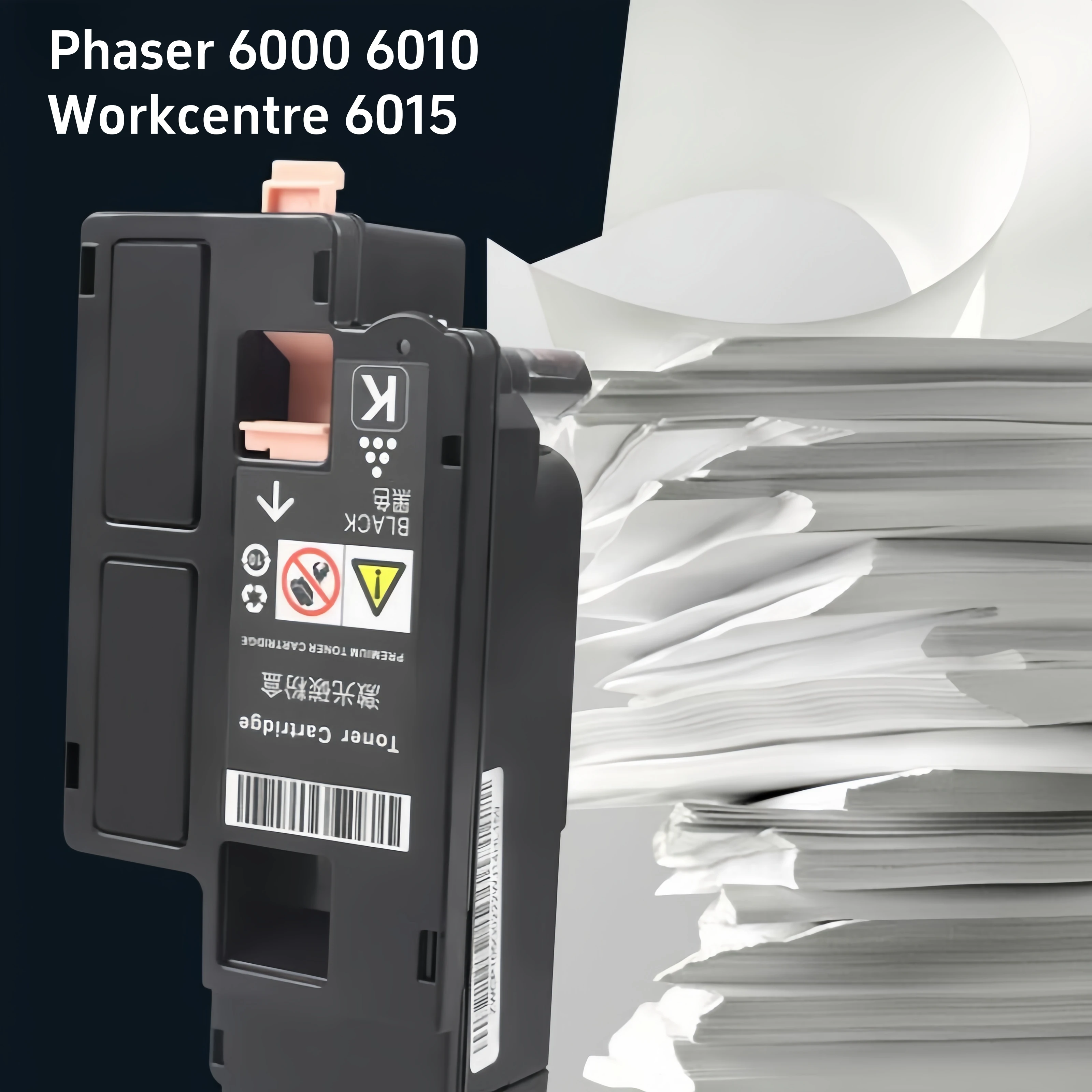 

106R01634 106R01631 106R01632 106R01633 Совместимый с цветным тонер-картриджем Xerox Phaser 6000 6010 Workcentre 6015