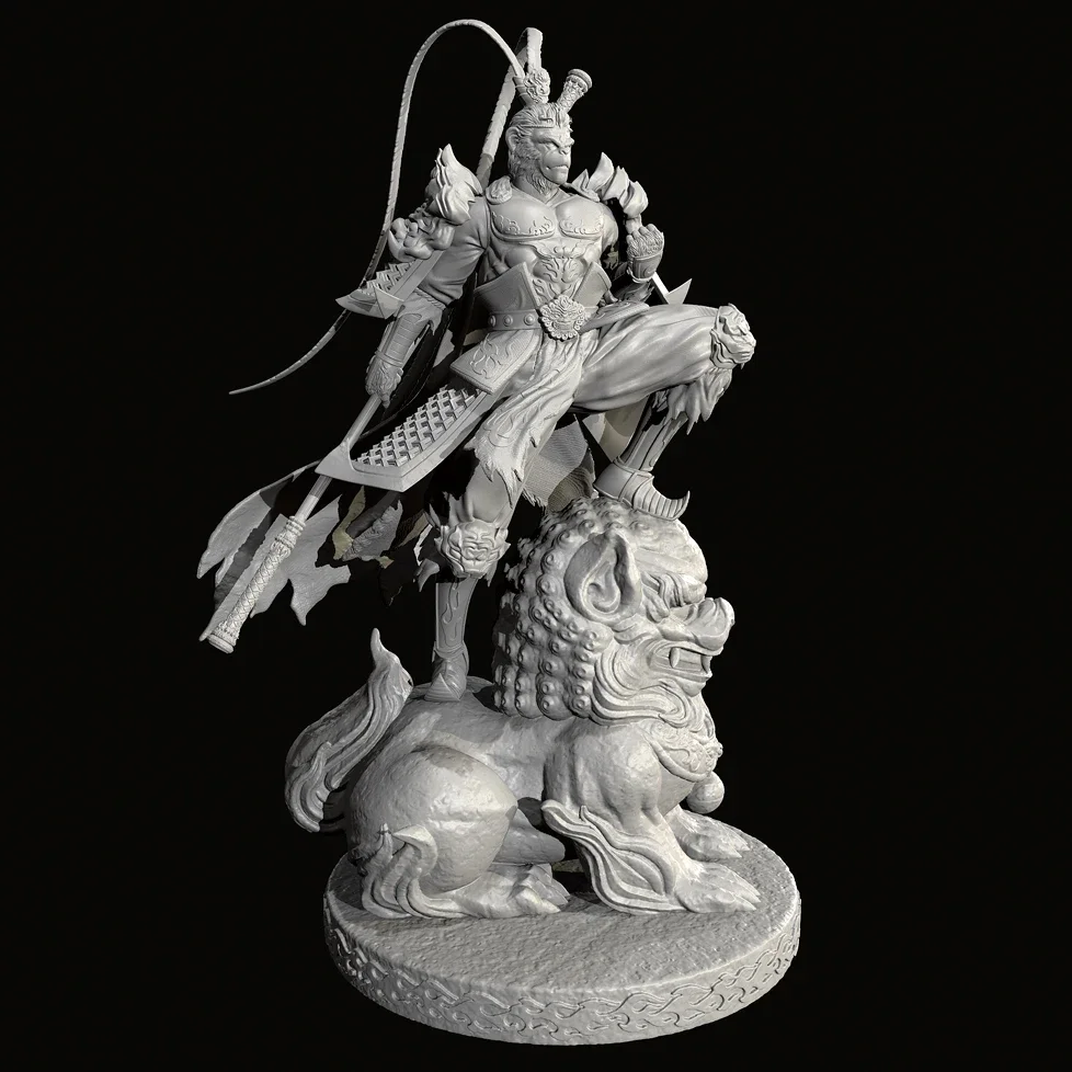 Overall heights 85mm 105mm Resin model kits figure colorless and self-assembled 3D Printing  TD-7062/3D