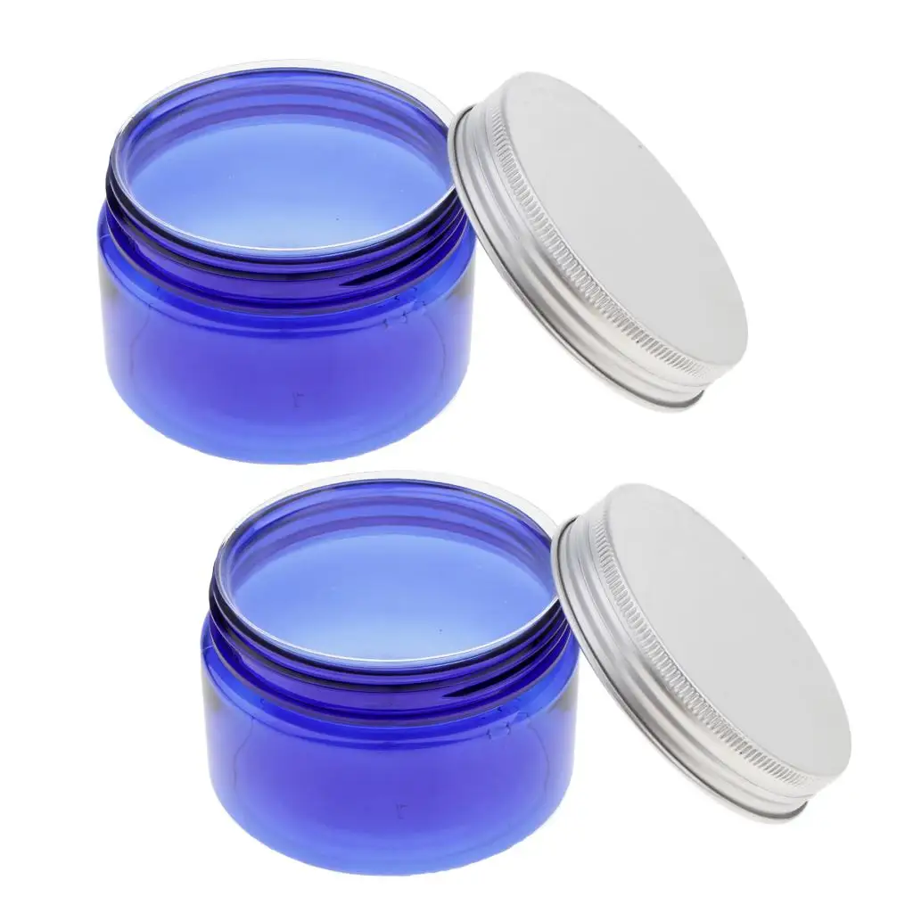 2 Cosmetische Lege Pot Cream Lippenbalsem Fles Container Schroefdeksel