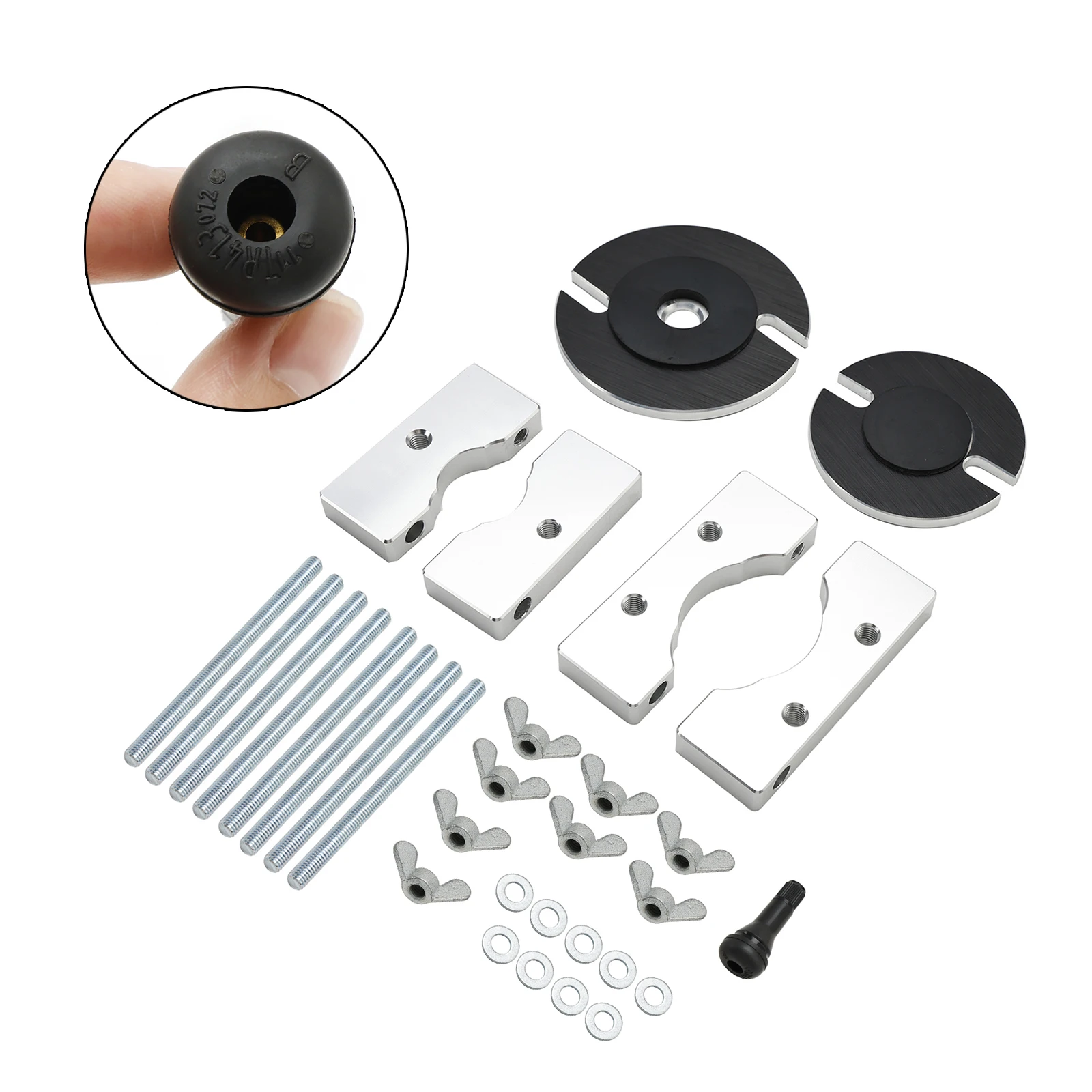 Artudatech Kit di riparazione tubo di scarico a 2 tempi Strumenti per la rimozione ammaccature Arancione per Te 125 250 300 Tc