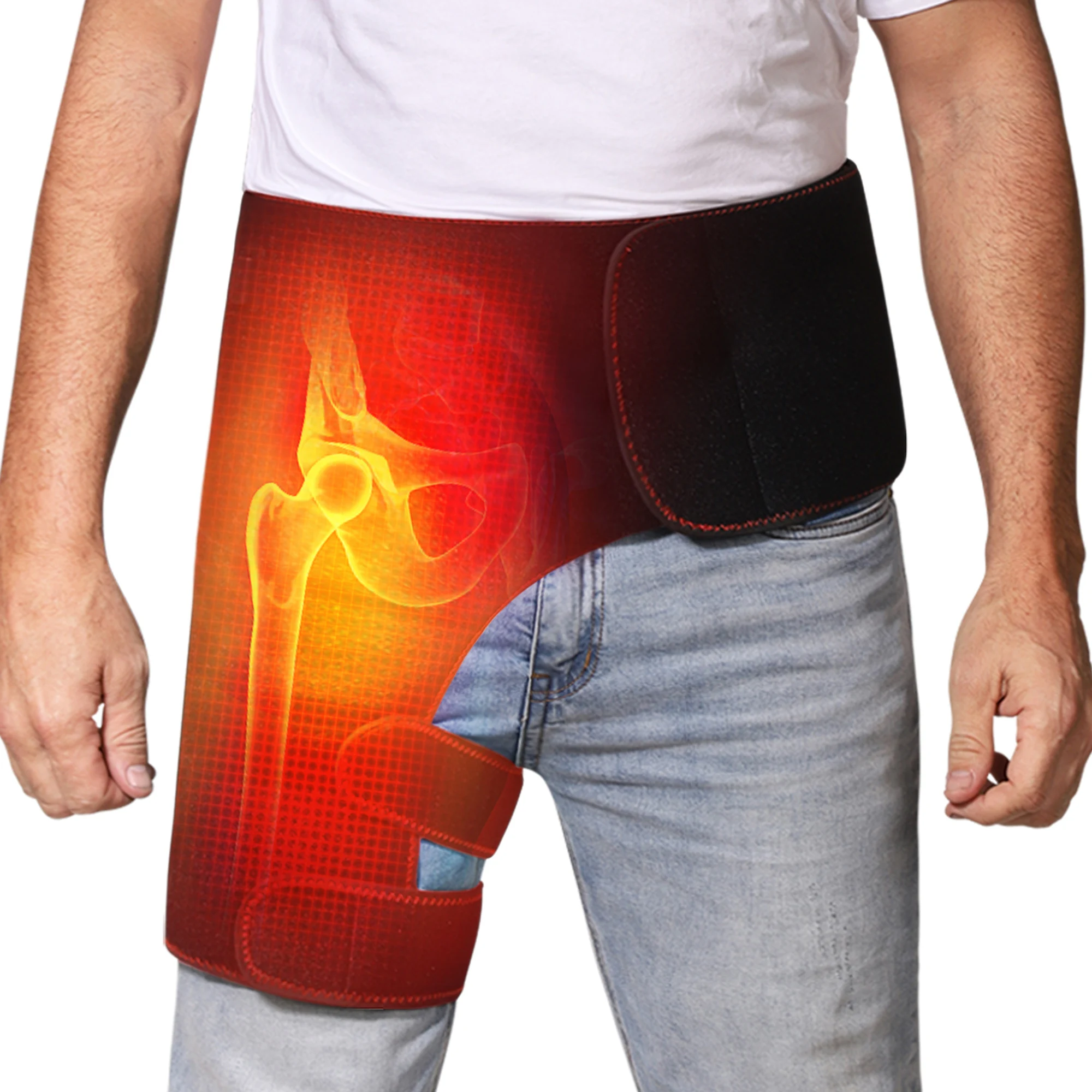 

Electric Heated Hip Massager Uterine Belt Constant Temp Therapy Relieves Menstrual Discomfort Lumbar Stiffness Muscle Relax