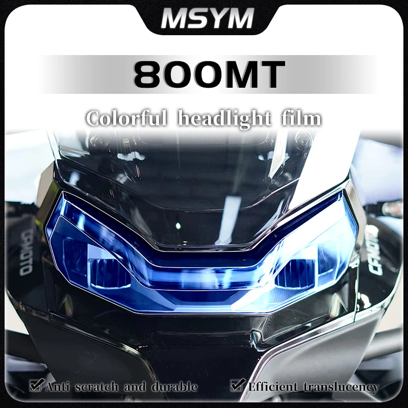 For CFMOTO CF 800MT MT800 MT 800 MT headlight film instrument film tail light film transparent protective film accessories