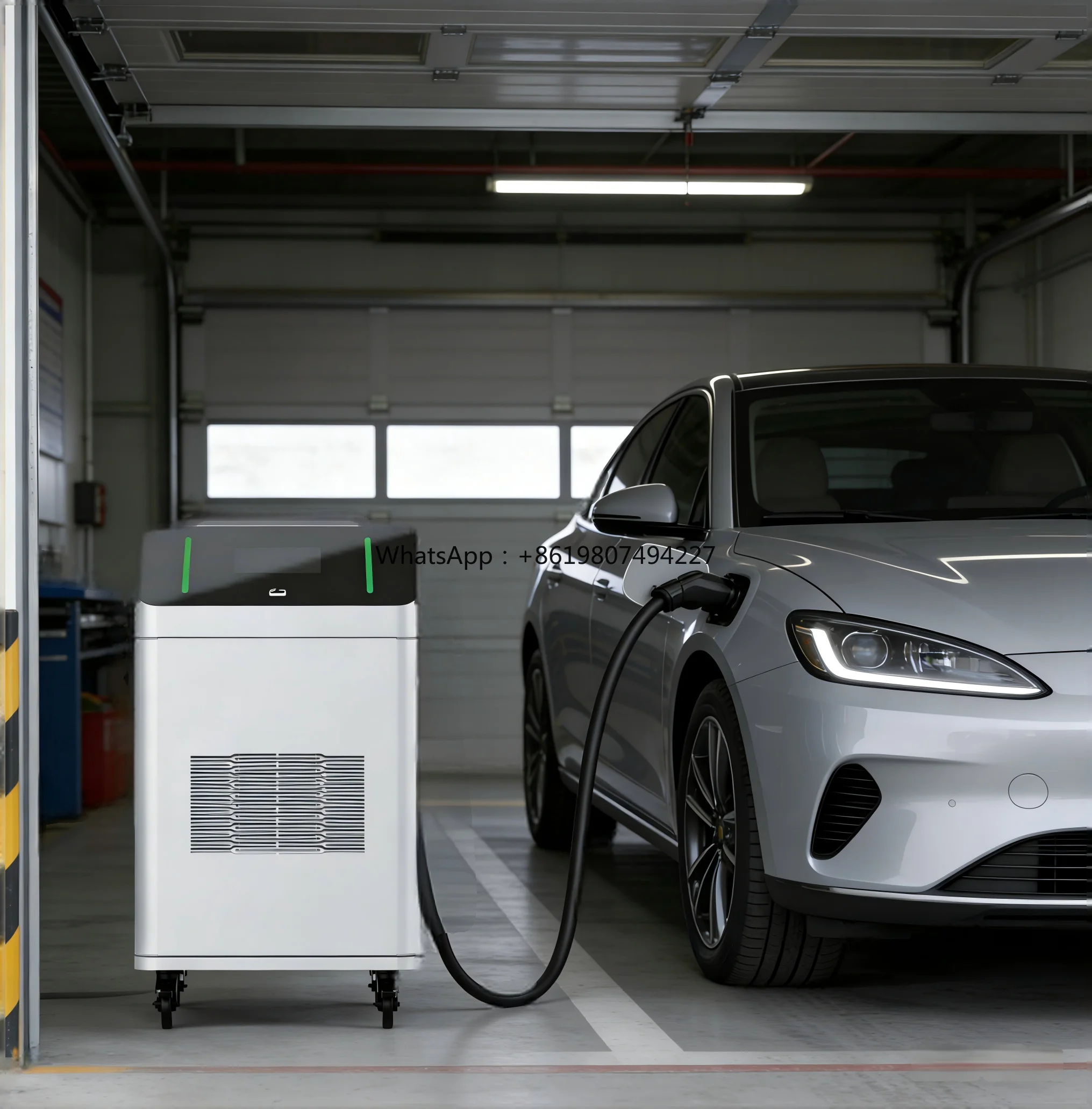CCS1 30kW Portable EV Charger Mobile DC Fast Charging Station for Electric Vehicles