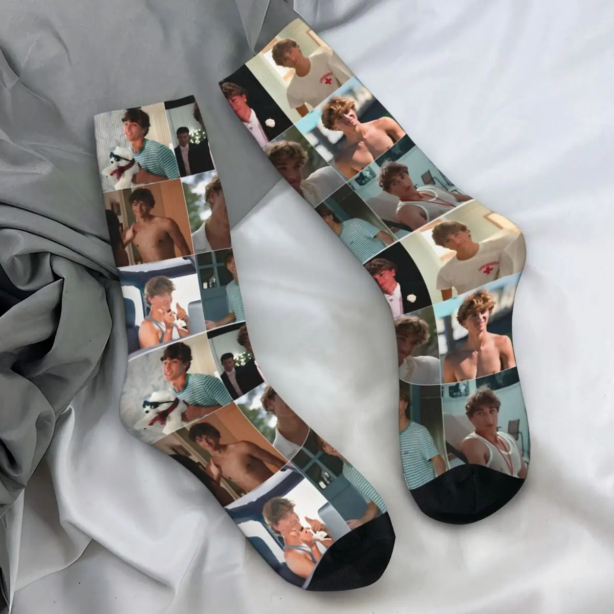 إرميا فيشر فريق جوارب الصيف تحولت جميلة الجرافيك القوطية الجوارب الخريف المضادة للانزلاق الجوارب الرجال الدراجات جودة الجوارب