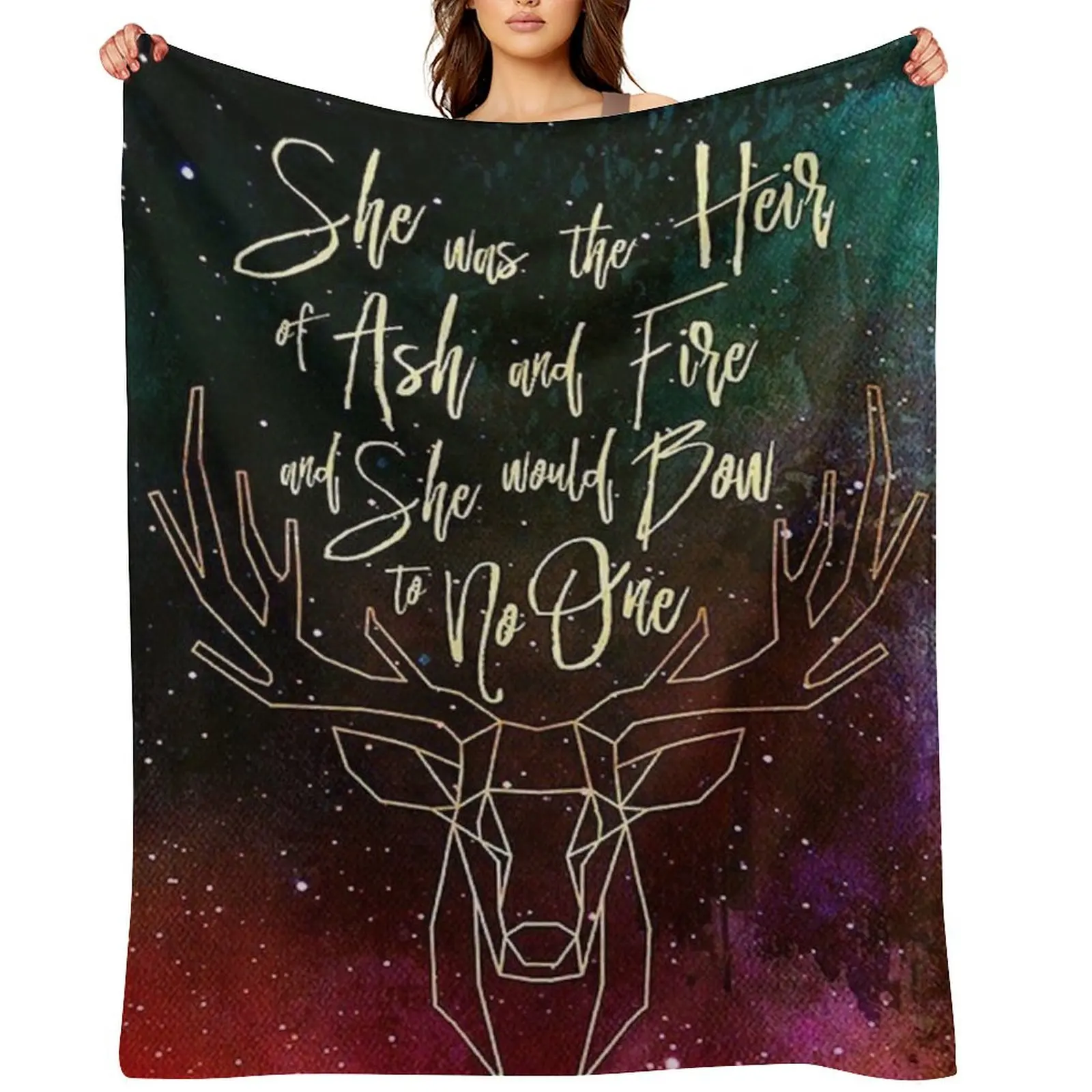 

Throne of Glass Quotes Throw Blanket Decoratives Furry Giant Sofa Decorative Sofa Blankets