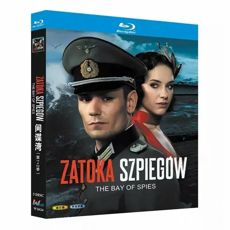 Zatoka Szpiegow (The Bay of Spies) Season 1 & 2 Blu-ray Disc DVD 3-Disc Box Set