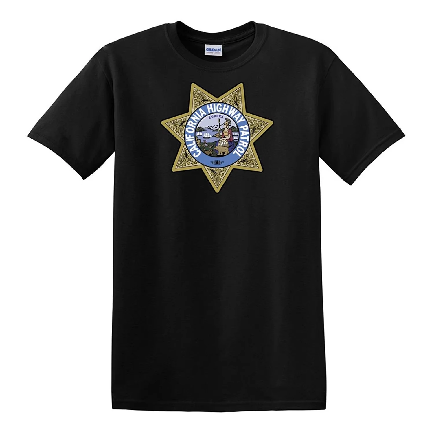 

Hot sale Fashion California Highway Patrol Seal T-Shirt. Cotton O-Neck Short Sleeve Men's T Shirt New Size S-3XL