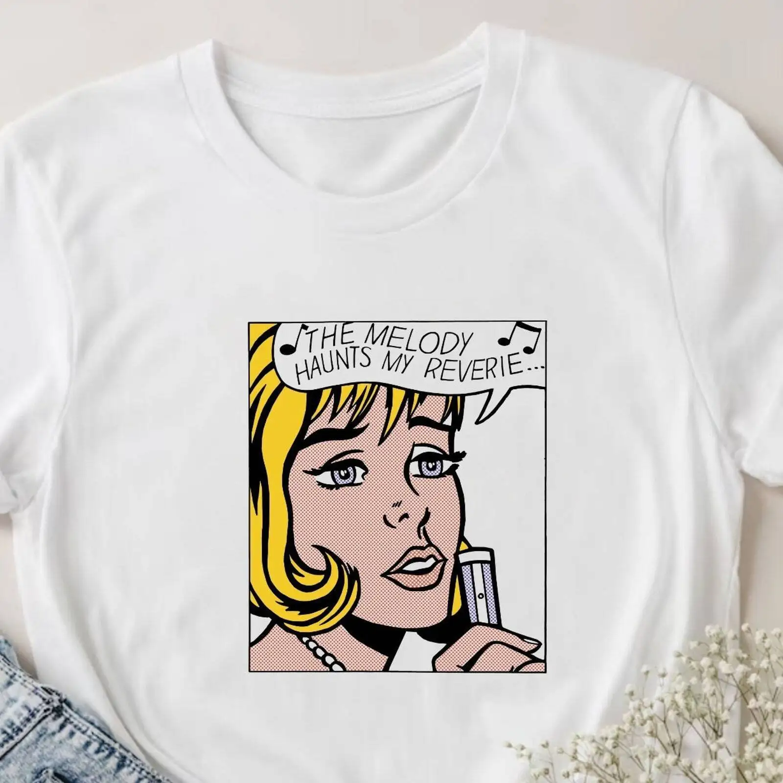 

Roy Lichtenstein Shirt, Lichtenstein Pop Art Gift