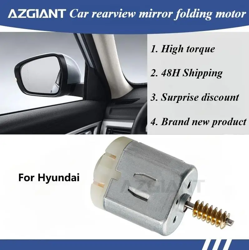 

For Hyundai Solaris/i45/i40 MK1/i30 MK2/i30 Car Exterior rearview Mirror Motor Folding Replacement Part FC260SD15250 carro