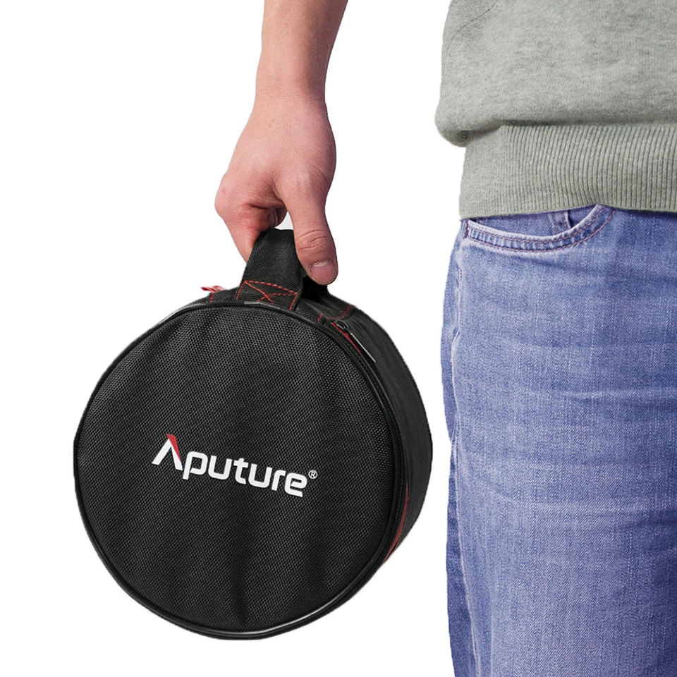 Aputure Fresnel 2x Light Modifiers Dual Lens Desgin 12-40 Degrees Smooth Spot to Flood for LS C120d II Bowen Mount Video Light