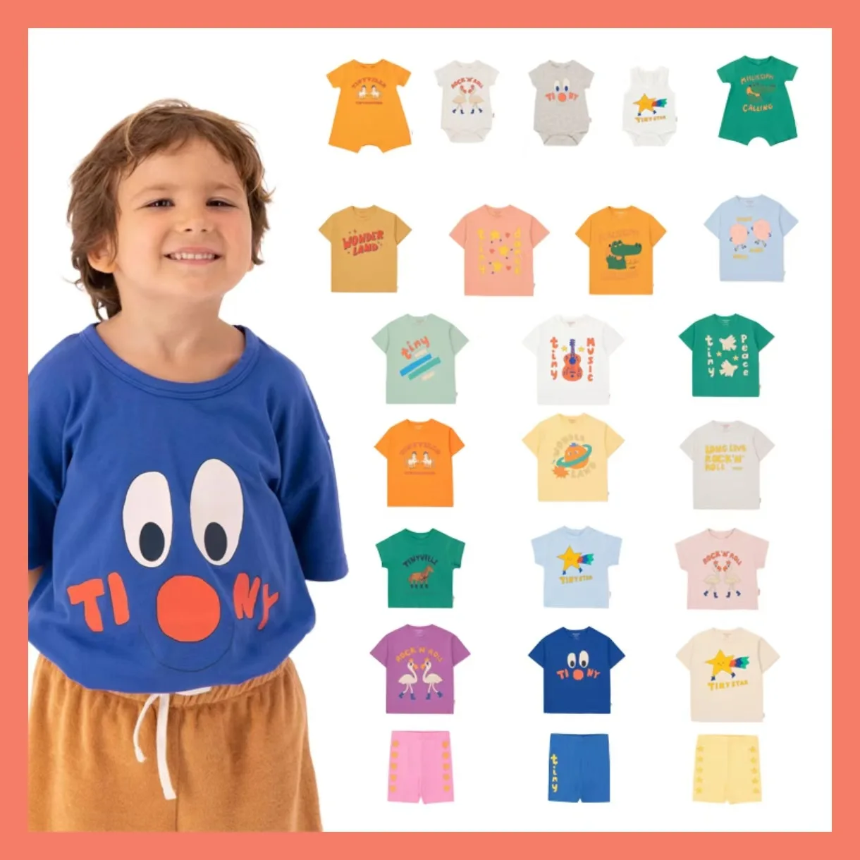 

kids t shirts 25 summer new toddler baby girls boys cute cartoon print short sleeve tees tops