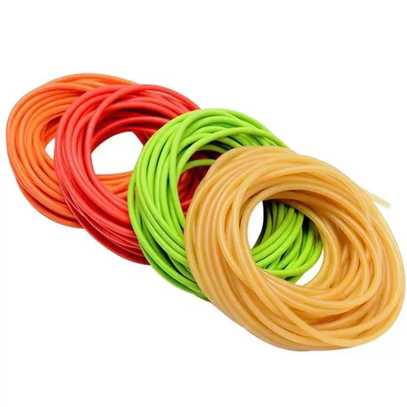 DIY Slingshot Rubber Band 1M Natural Latex Hose High Elasticity Surgical Medical Cannula Catapult Hunting Accessories Caza