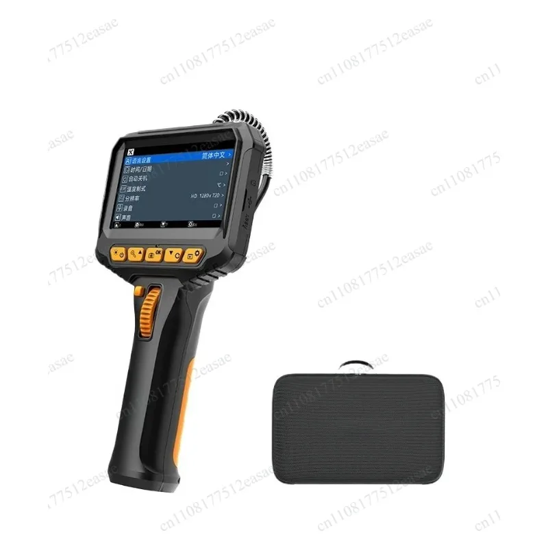 360 Degree Rotating HD Industrial Endoscope Camera, Car Repair, Engine & Pipeline Detector