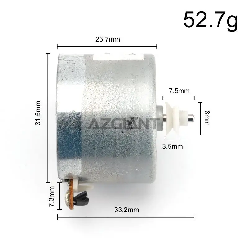AZGIANT DC 12V CCW Motor for Miniature Fan Audio Equipment Toy Game Machine Robot Measuring Device Widely Used Special Offer