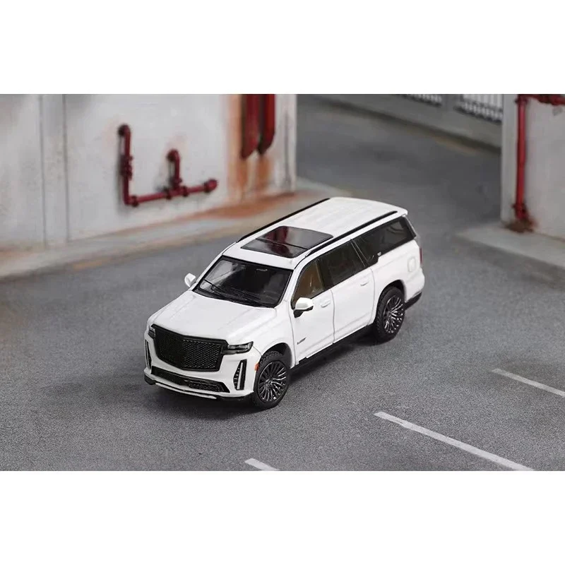 

GCD Shadow Pro In Stock 1:64 Escalade ESV 2023 Diecast Diorama Car Model Collection Miniature Toys