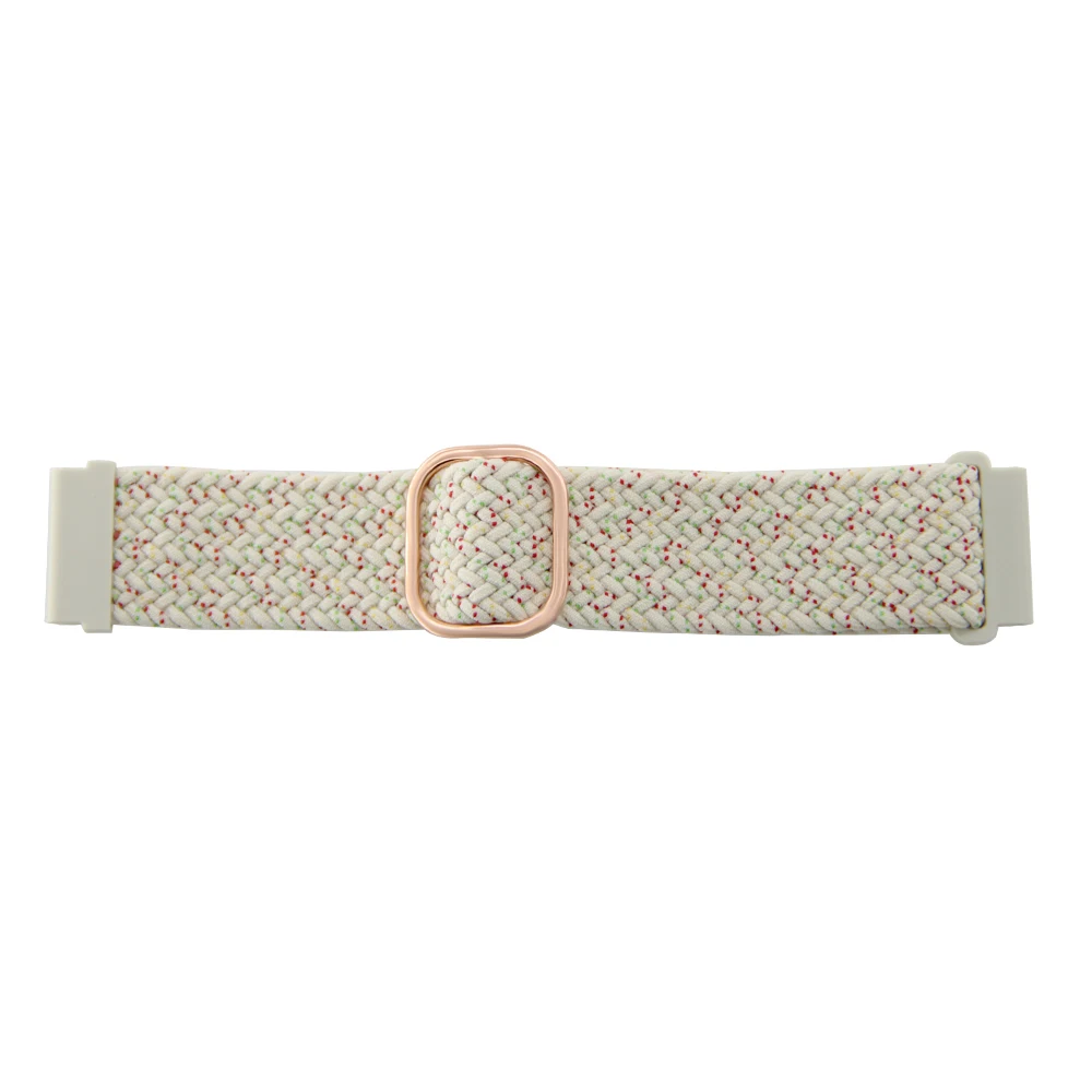 

22mm Nylon Elastic Woven Strap For Amazfit Series Quick Release Sliding Metal Buckle Fashion Adjustable Watch Band Men Women
