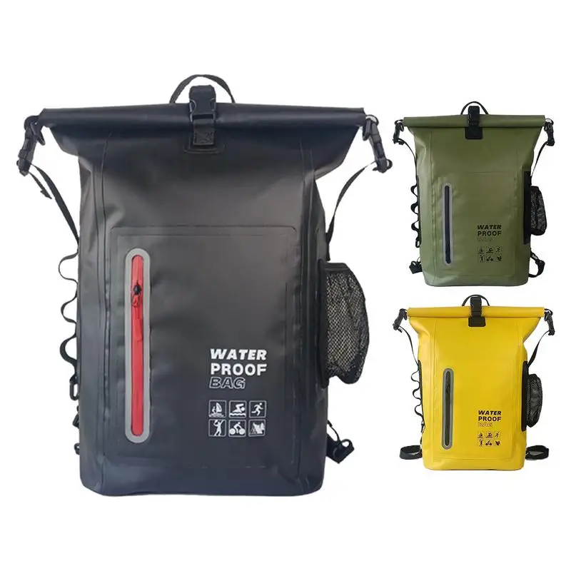 Dry Bags Waterproof Large Capacity Dry Bags Outdoor Activities Dry Bags Reflective Strips Marine Grade Travel Bag For Adventures