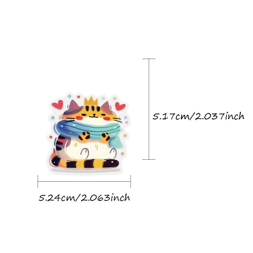 10/30/50 Uds. Variedad de pegatinas de gato, decoración de animales de dibujos animados, equipaje, portátil, álbum de recortes, diario, monopatín, casco de guitarra, pegatinas DIY