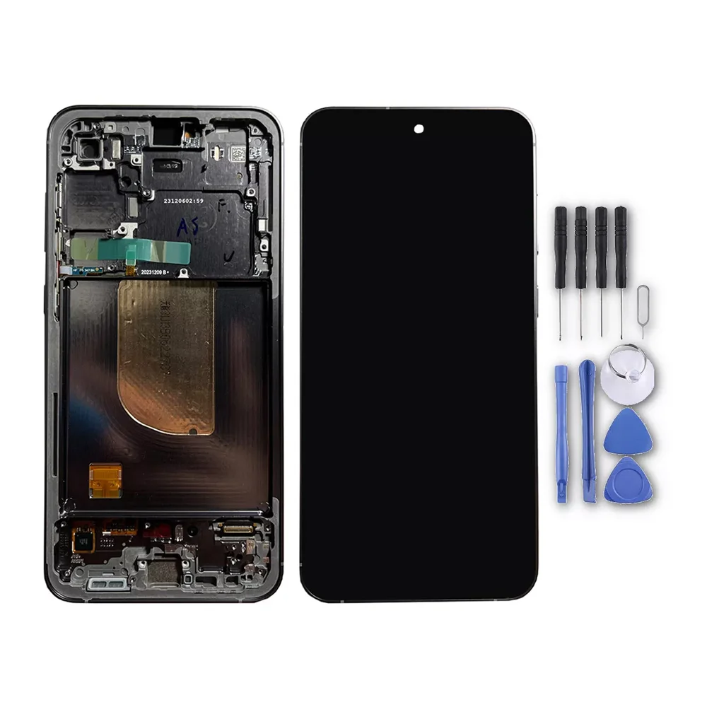 AMOLED For Samsung Galaxy S23 FE 5G S711 LCD Display Touch Screen Digitizer Assembly