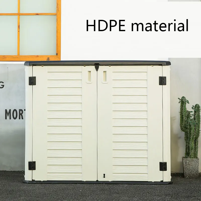 رائجة البيع خزانة تخزين خارجية سقيفة تخزين عمودية سقيفة تخزين خارجية أثاث الفناء #3