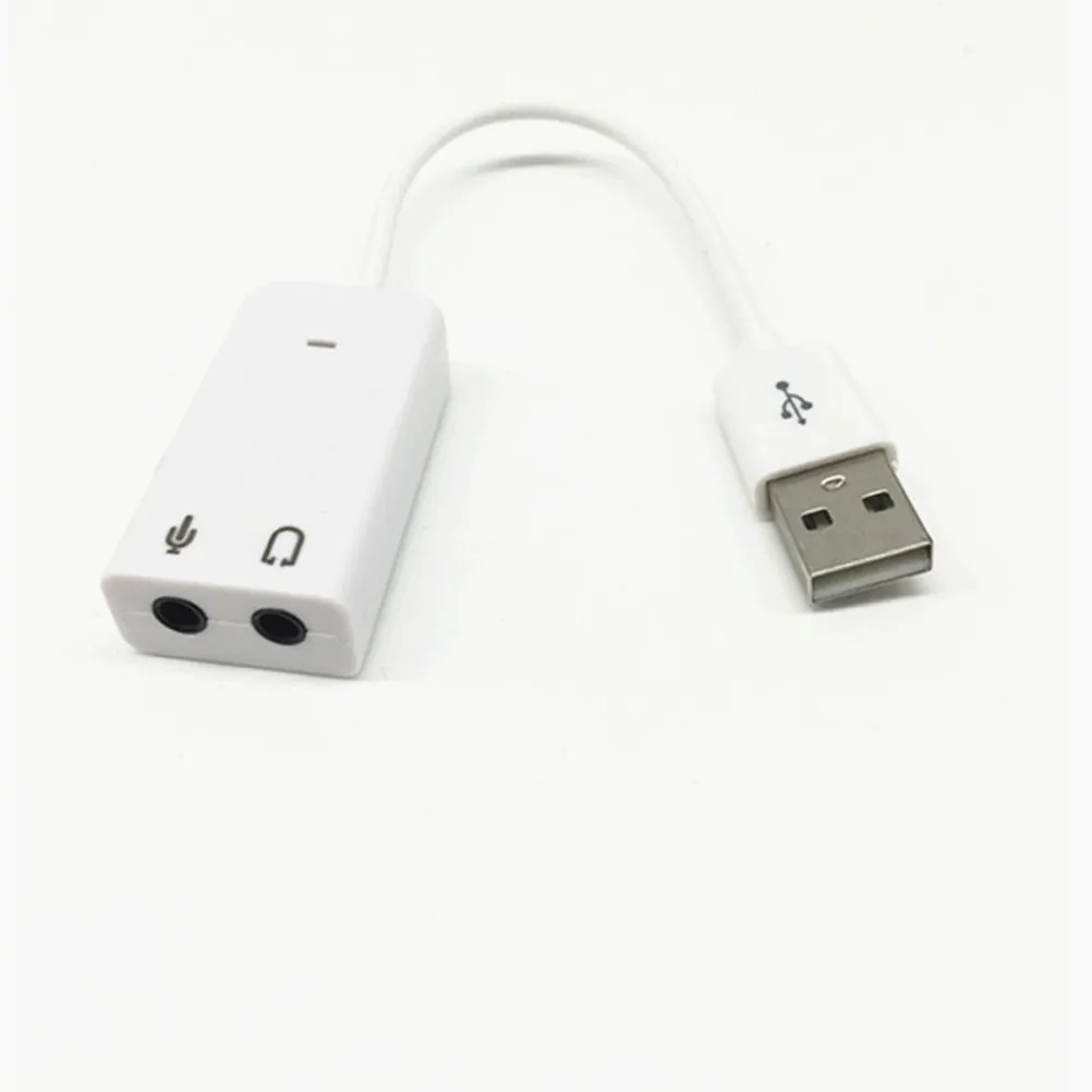 Usb Audio Interfaces For Office Worker Bus-powered Sound Card Virtual Channel LED Mute Indicator Laptop Notebook