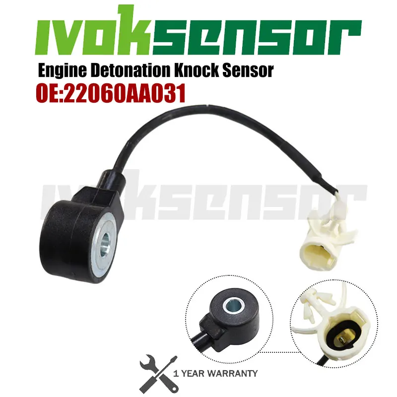 Engine Detonation Knock Sensor 22060-AA031 22060AA031 5S2293 SU4988 For SUBARU Impreza 1995-1996 Legacy 1990-1996 SVX 1992-1997