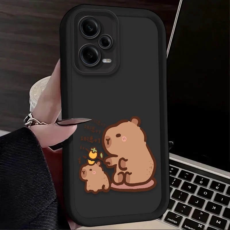 حافظة كابيبالا جميلة وممتعة لهاتف Xiaomi Redmi A5 A4 A3 A3X A2 A1 Plus 13X Redmi K80 Ultra K70 K70E K60 K60E K50 K40 K40S K30