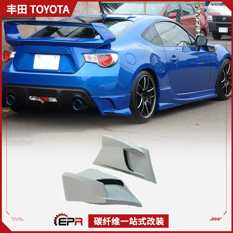 Подходит для BRZ Subaru FRS Toyota 86, модификация объемного звучания, модель SCF, угловая пленка для задней губы, установка задней угловой защиты Подходит для BRZ Subaru FRS Toyota 86, модификация объемного звучания, модель SCF, угловая пленка для задней губы, установка задней угловой защиты