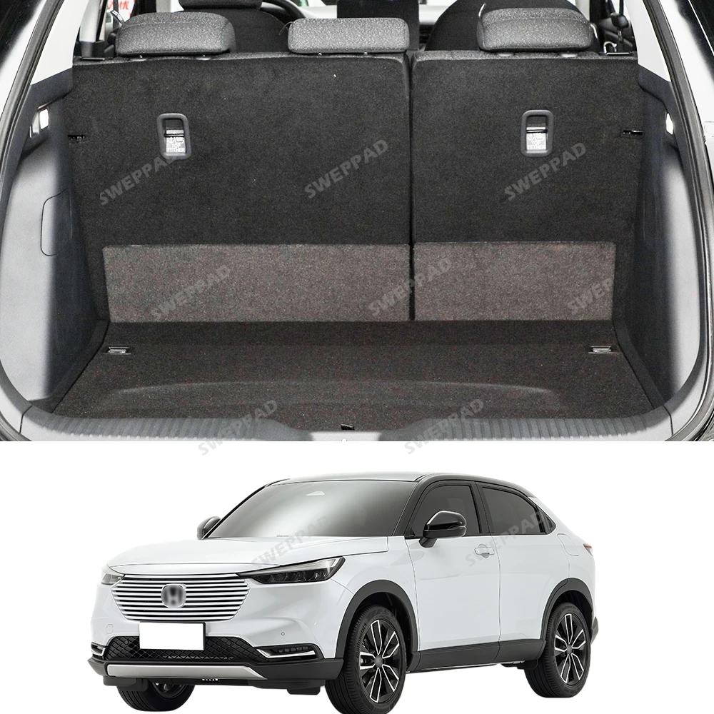 Cargo Liner For Honda Vezel 2023-2026 25 24 Car Trunk Mats Carpet With Backrest Protectors Cargo Mats Accessories Waterproof