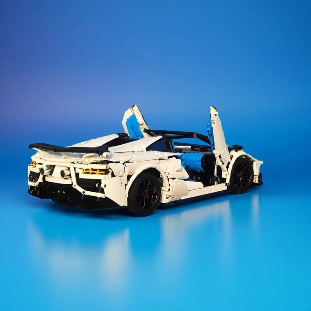 

3562 шт. Lamborghinies Aventador SVJ Roadster Convertible Custom MOC diy Education Model Строительные блоки Игрушки на день рождения Подарок