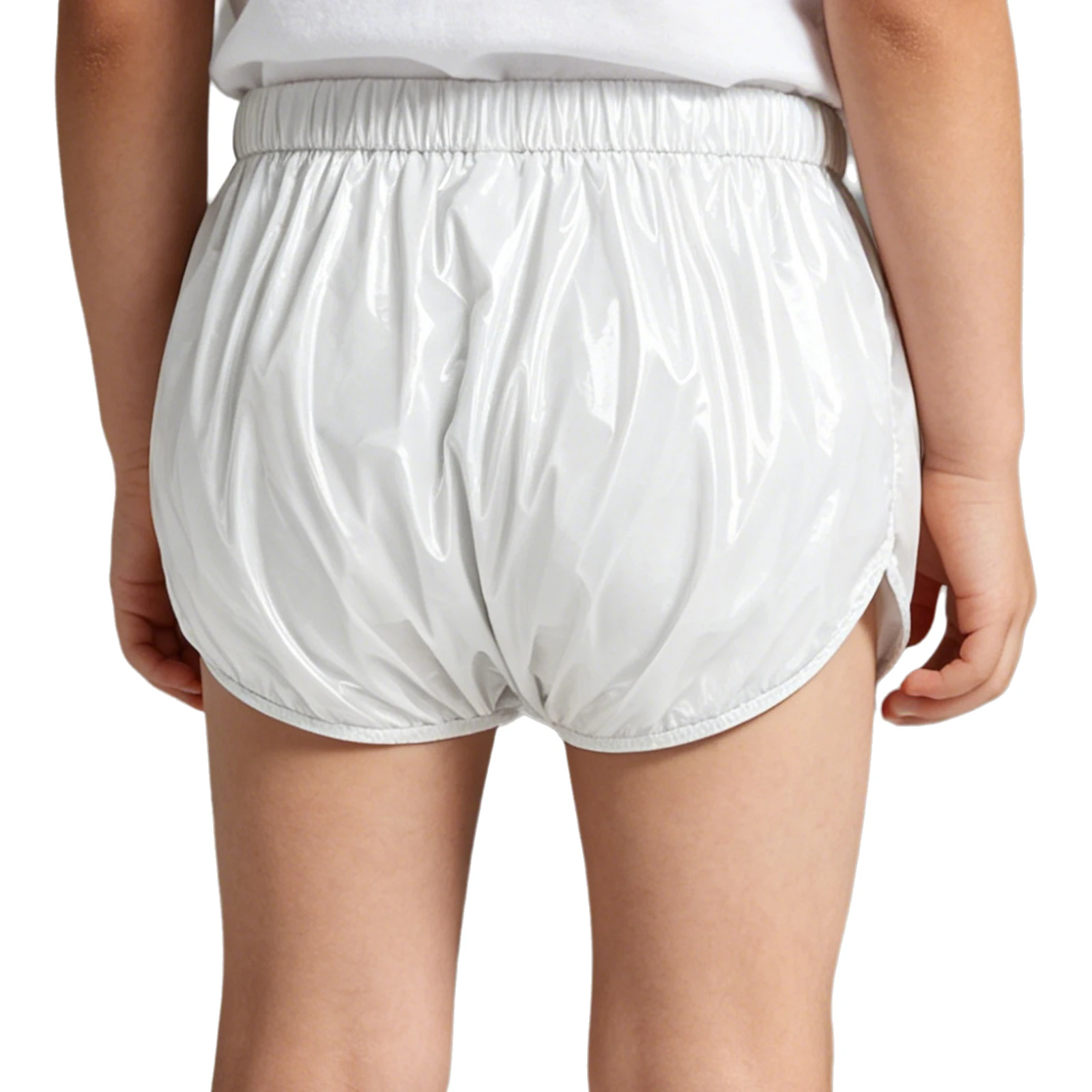 Kids Boys Girls Swim Diaper Cover Shorts Elastic Waistband Waterproof Leak-proof Zippers Briefs Special Needs Adaptive Clothing