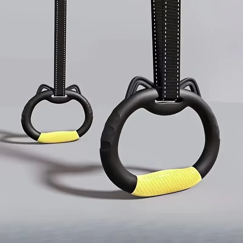 2pcs Adjustable Gym Rings for Grip Training