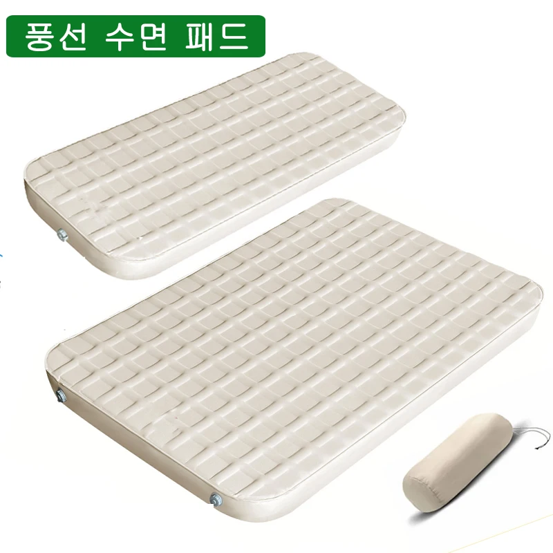 Comfortable Soft Self-inflating Air Mattress Glamping Portable Folding Camping Mattress Sleeping Bed Mat Outdoor Travel Seat Pad