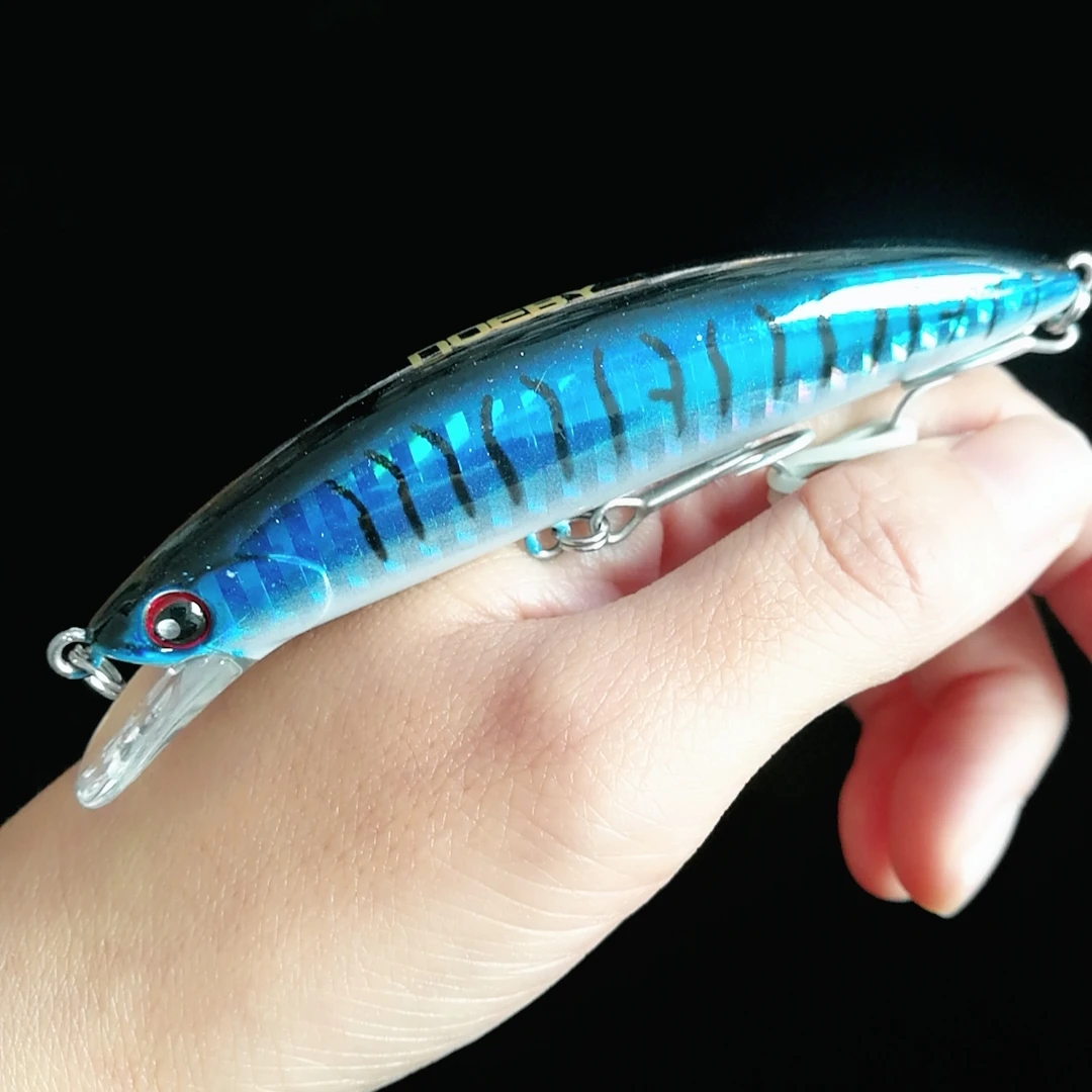 NOEBY 4pcs Long Casting Sinking Minnow Saltwater Fishing Lures 90mm 29g Trout Pike River Lake Hard Baits Jerkbait Fishing Lure image 4